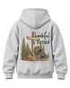 Youth Thankful And Blessed Turkeys Hoodie — SPORT GREY