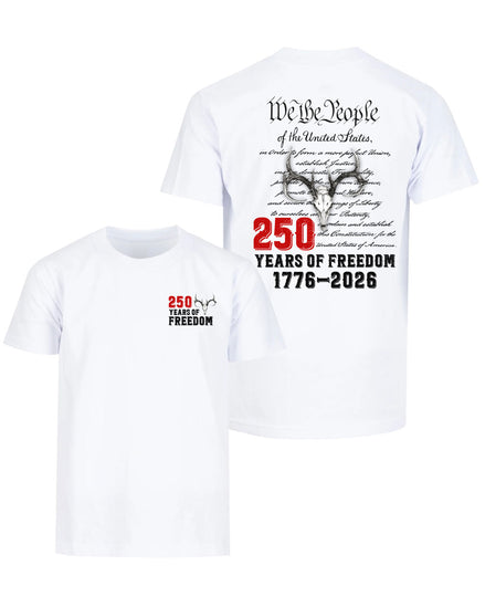 Constitution U.S Deer Skull T-shirt
