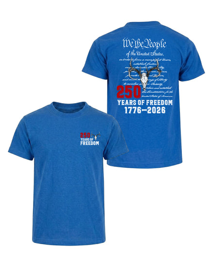 Constitution U.S Deer Skull T-shirt