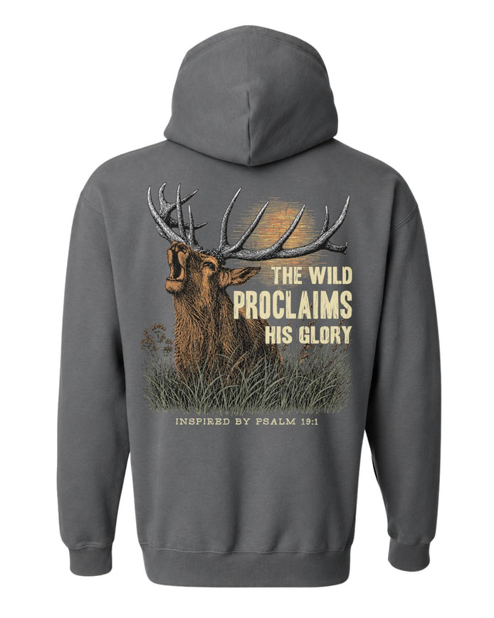 Inspirational Bible Verse Elk Hoodie