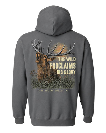 Inspirational Bible Verse Elk Hoodie