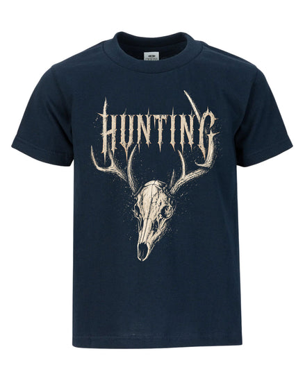 Fire Deer Skull Hunting T-shirt