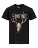 Fire Deer Skull Hunting T-shirt
