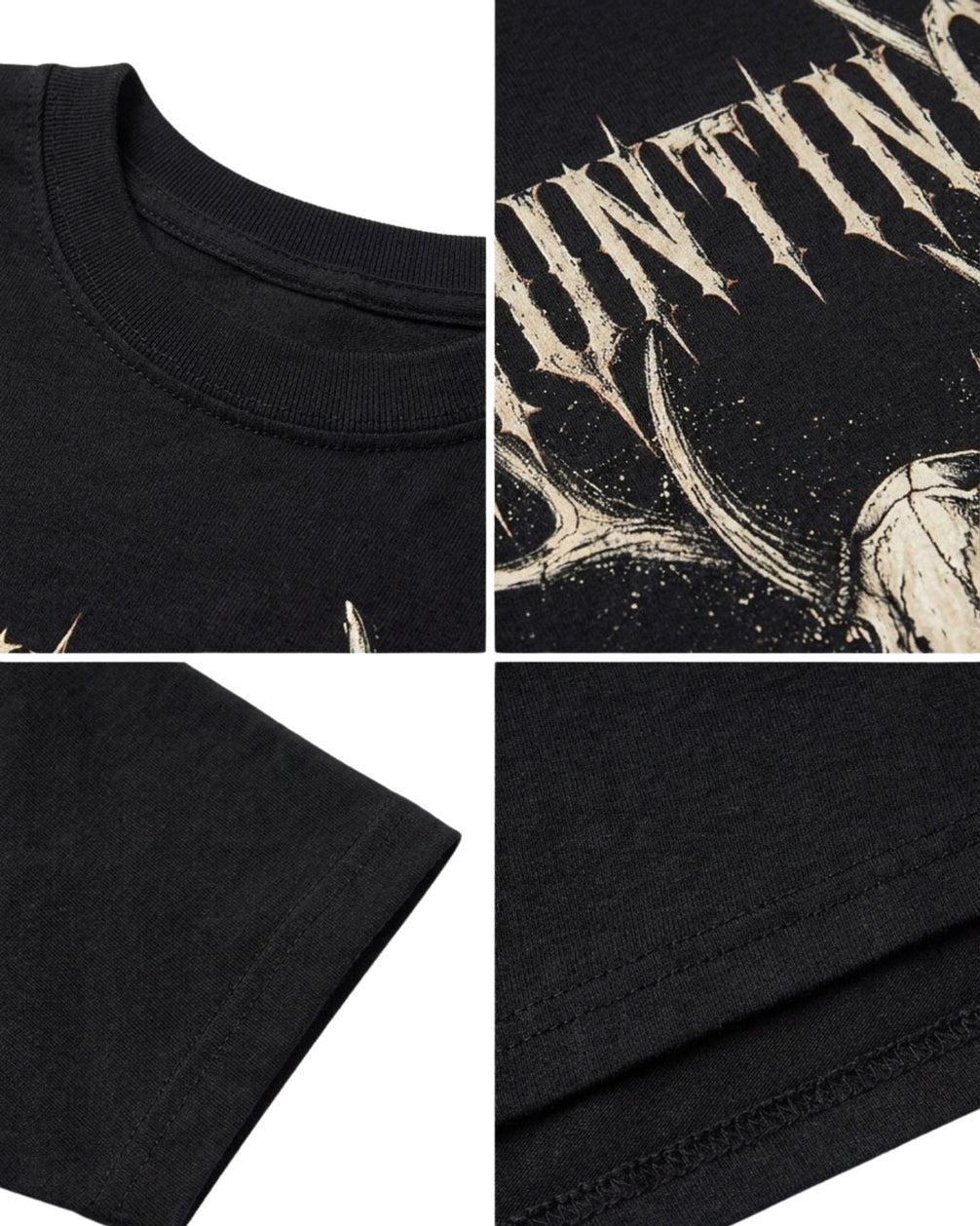Fire Deer Skull Hunting T-shirt