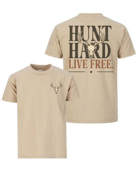 Hunt Hard Live Free T-shirt