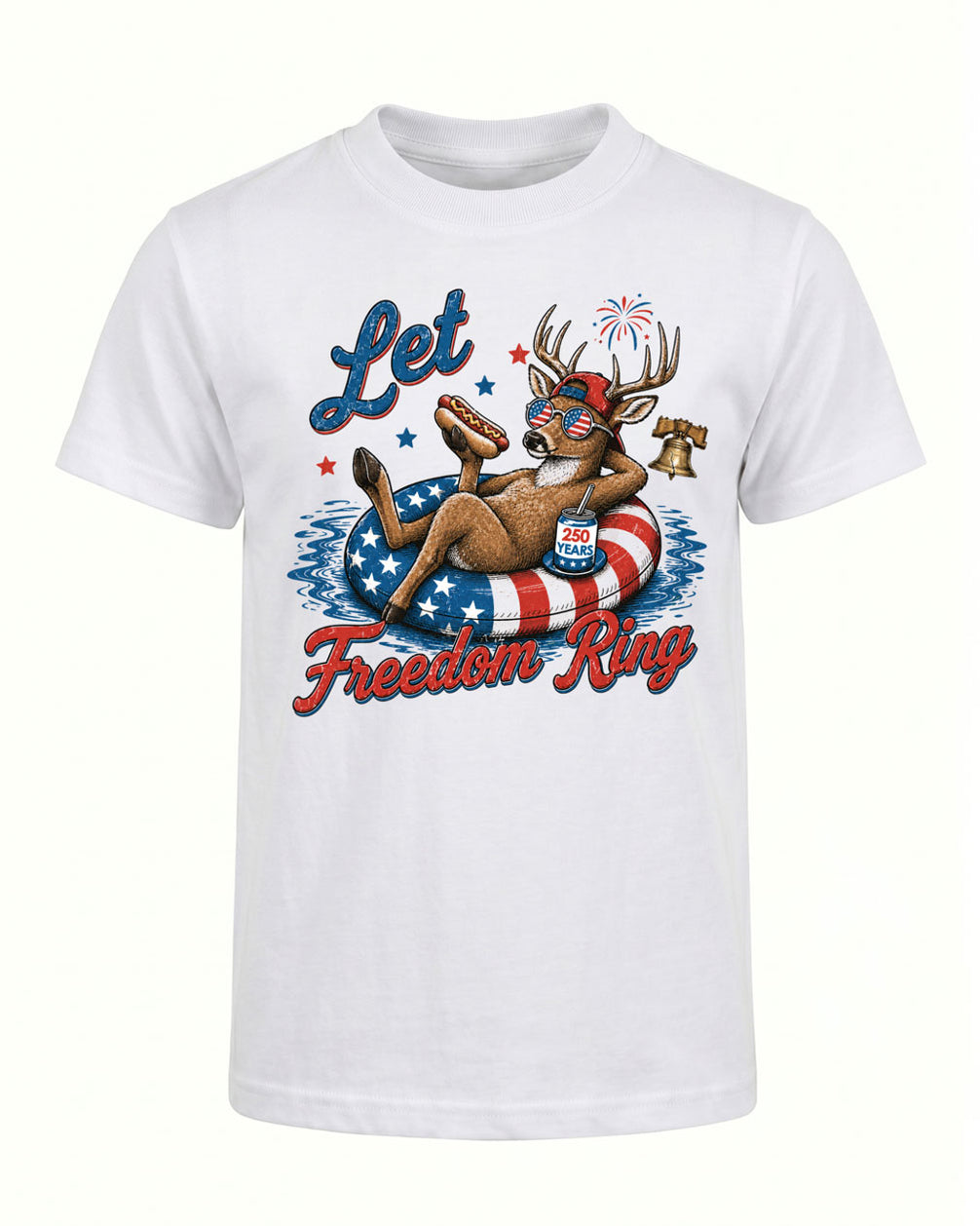 Let Freedom Ring 250th Anniversary Animals T-shirt