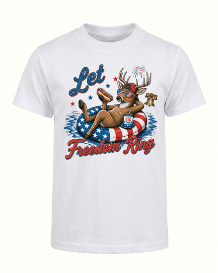 Let Freedom Ring 250th Anniversary Animals T-shirt