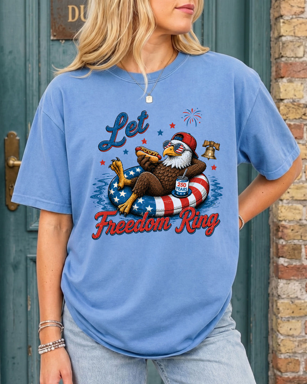 Let Freedom Ring 250th Anniversary Animals T-shirt