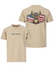 Patriotic Deer Hunting T-shirt