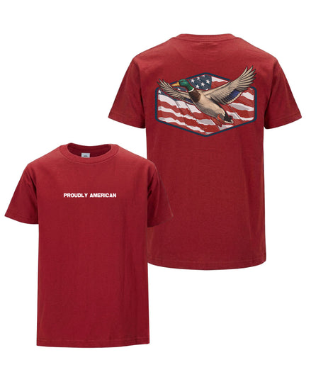 Patriotic Waterfowl Hunting T-shirt