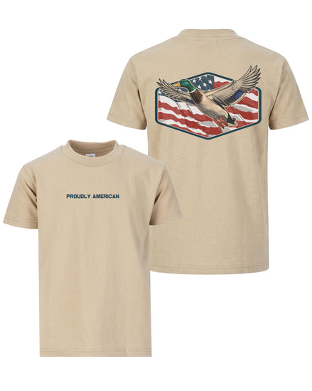 Patriotic Waterfowl Hunting T-shirt