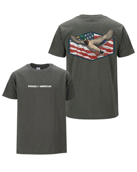 Patriotic Waterfowl Hunting T-shirt