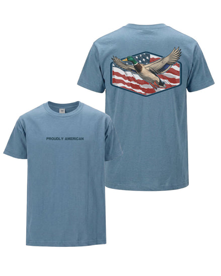 Patriotic Waterfowl Hunting T-shirt