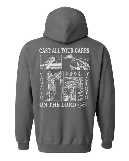 Trout Fishing Faith-Based Hoodie