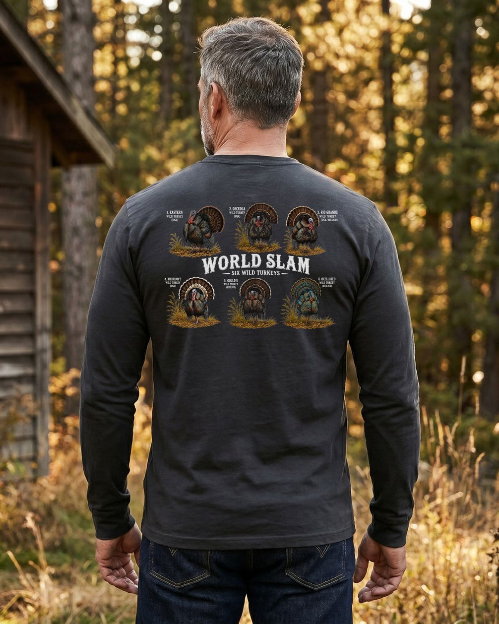 Six Wild Turkey Long-sleeve