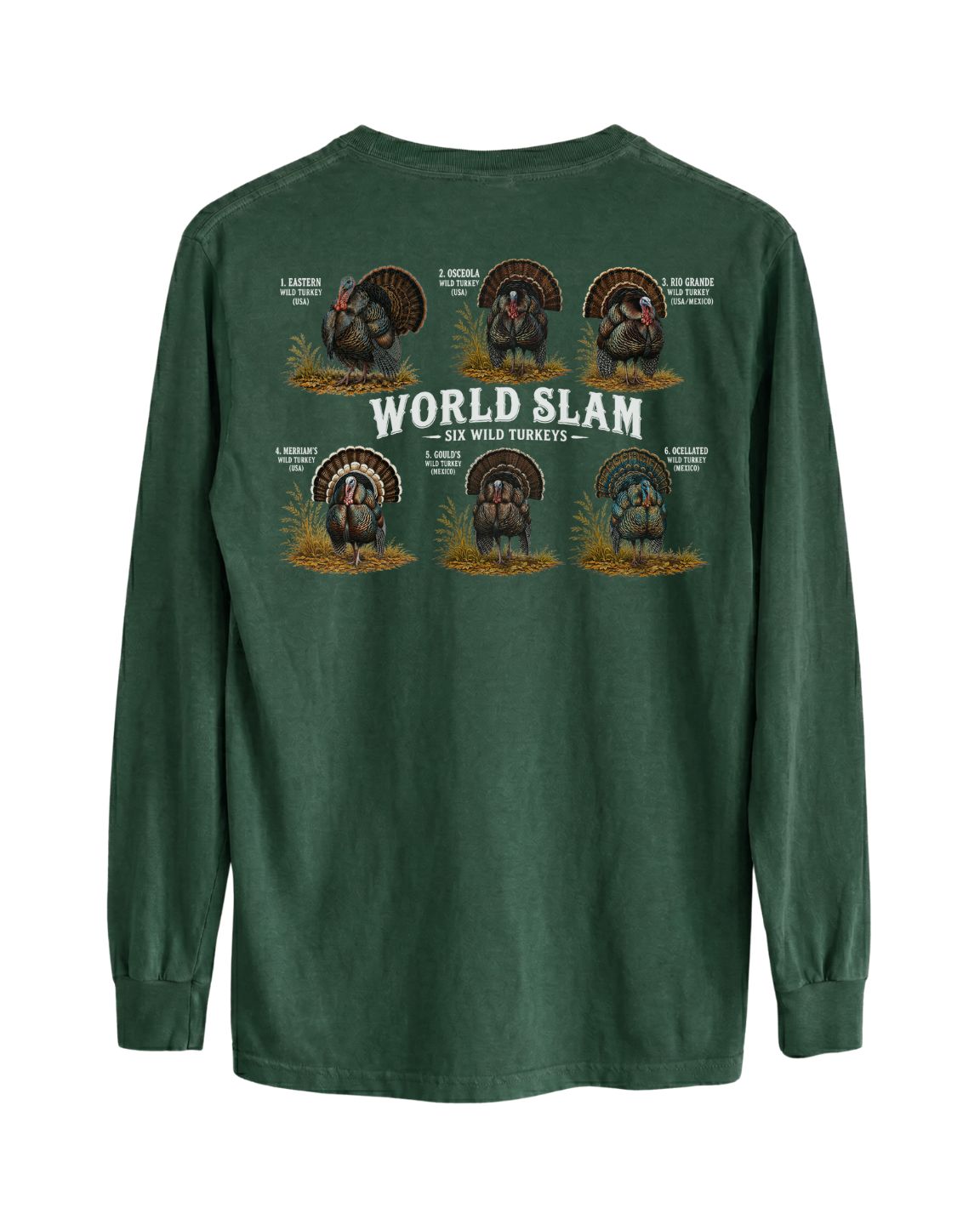 Six Wild Turkey Long-sleeve