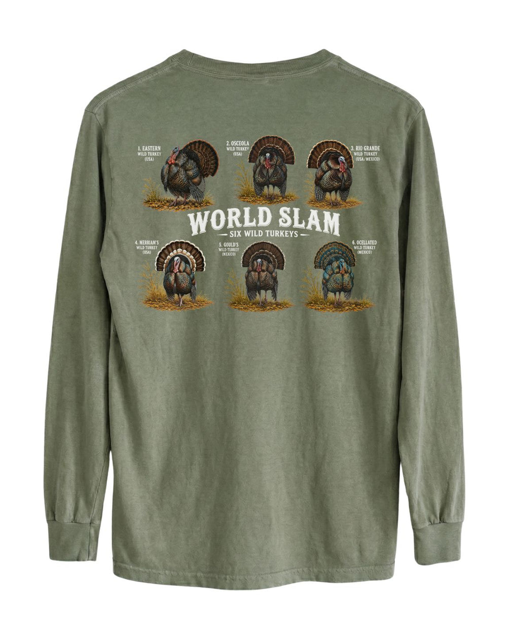 Six Wild Turkey Long-sleeve