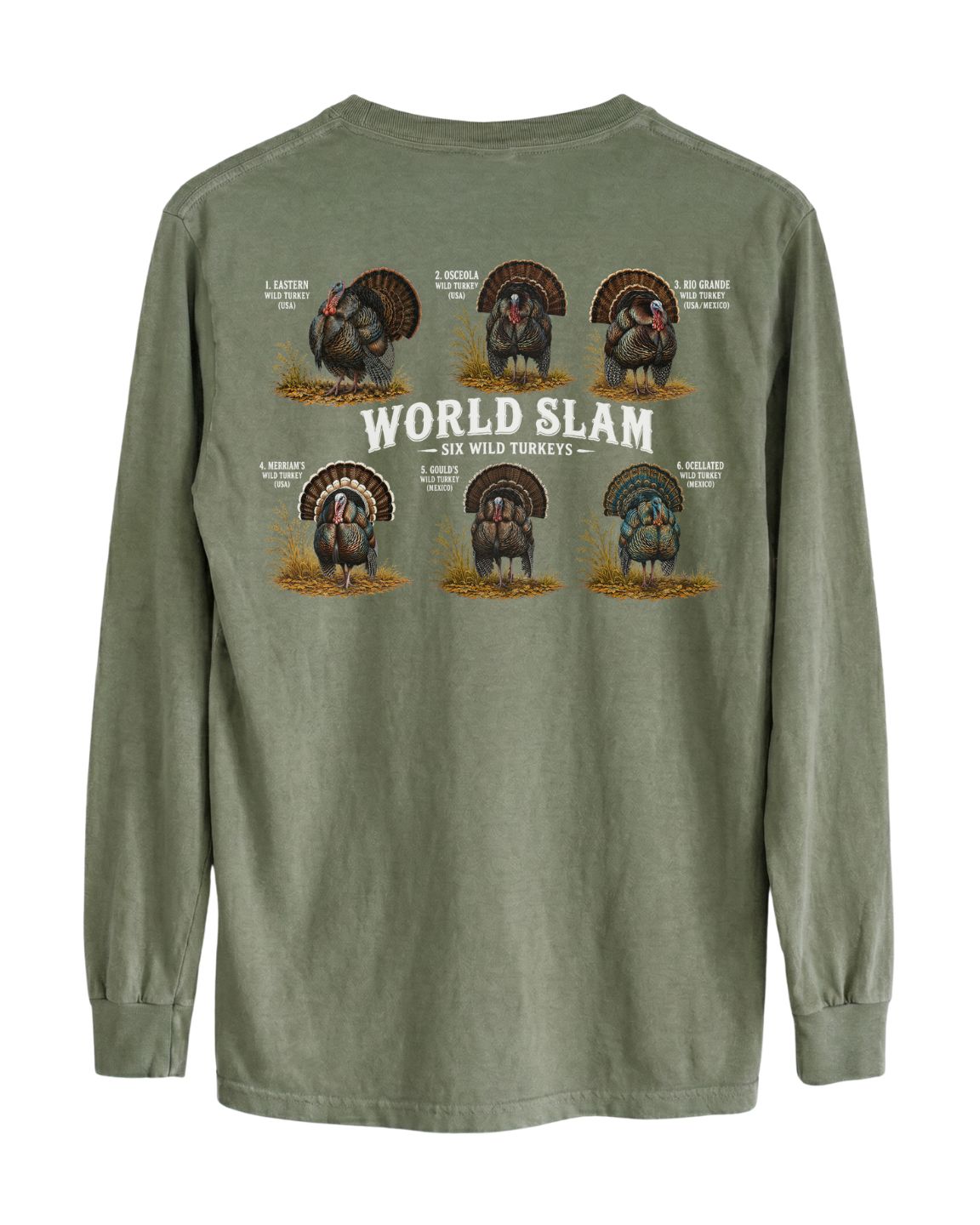 Six Wild Turkey Long-sleeve