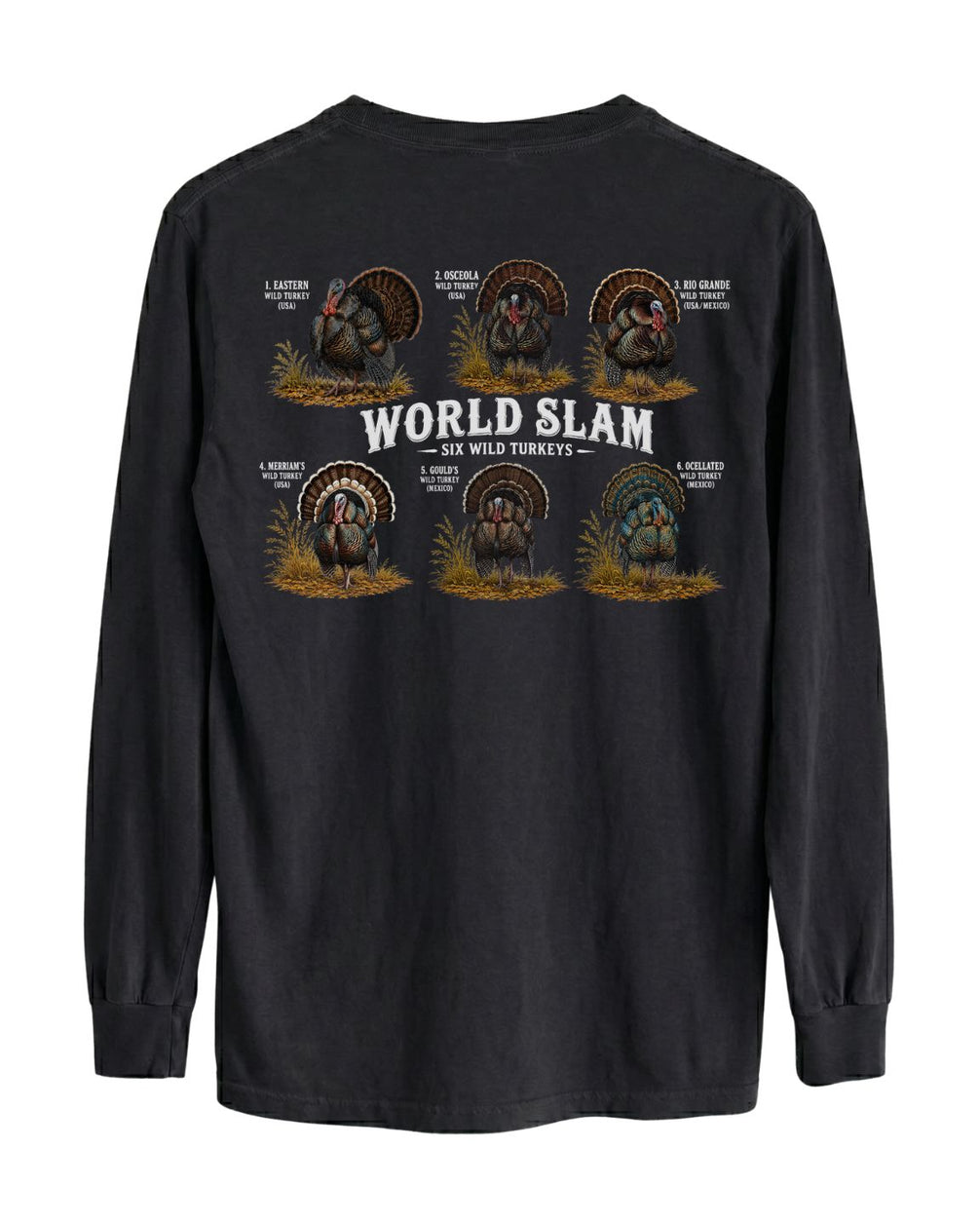 Six Wild Turkey Long-sleeve