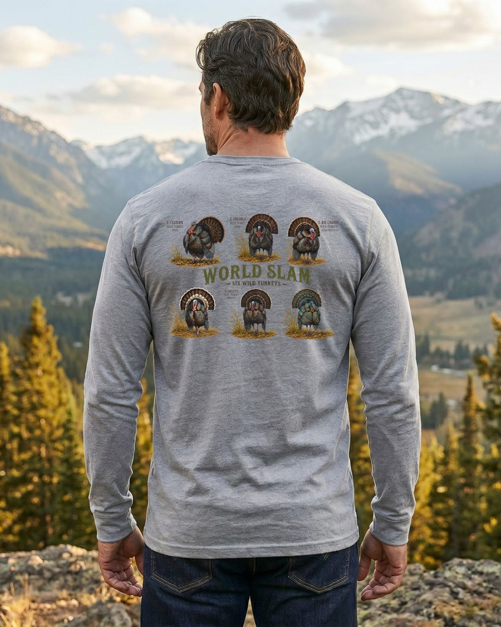 Six Wild Turkey Long-sleeve