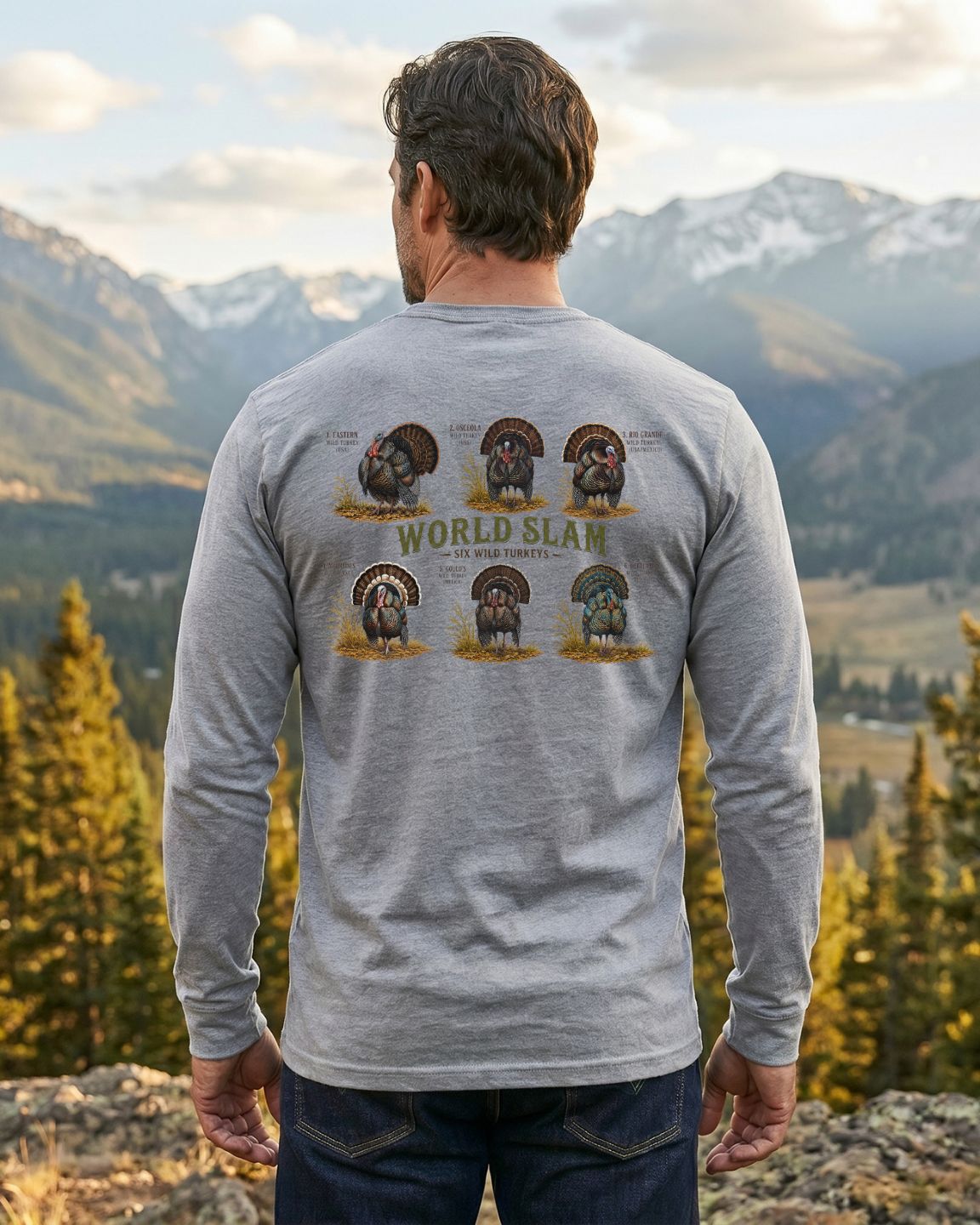 Six Wild Turkey Long-sleeve