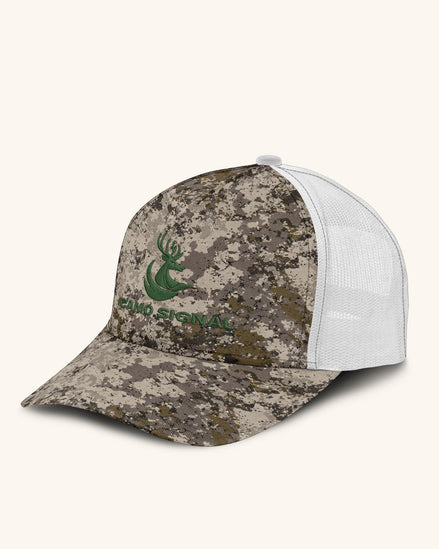 Unisex Embroidered Moutainous Mesh Cap Ver 1